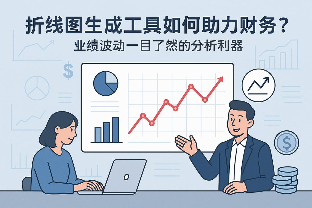 折线图生成工具如何助力财务？业绩波动一目了然的分析利器