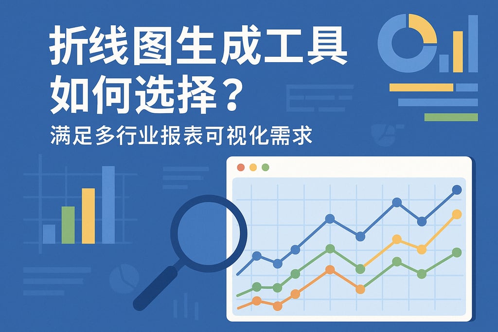 折线图生成工具如何选择？满足多行业报表可视化需求