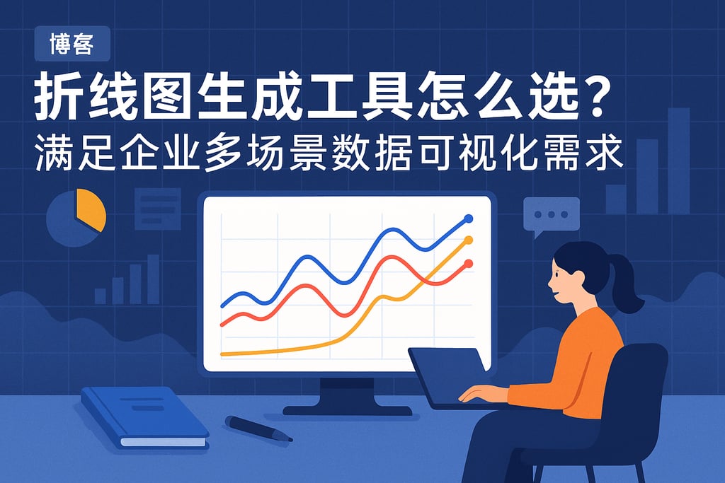 折线图生成工具怎么选？满足企业多场景数据可视化需求