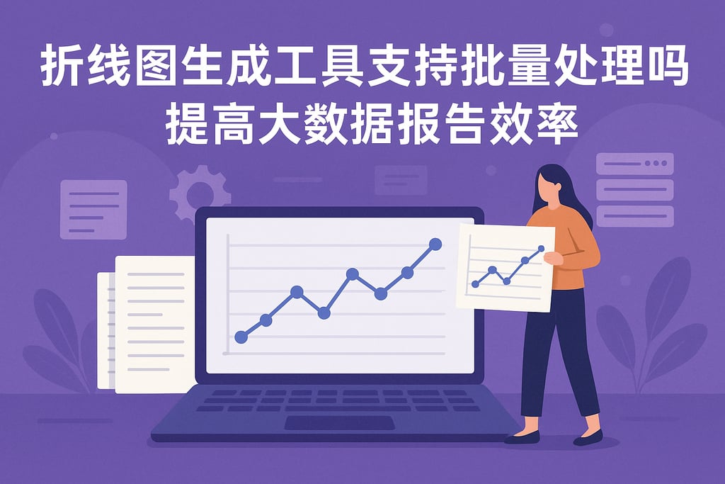 折线图生成工具支持批量处理吗？提高大数据报告效率