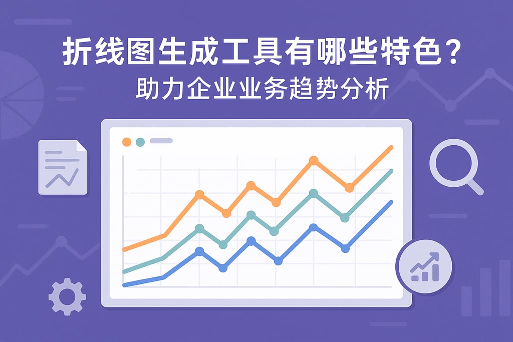 折线图生成工具有哪些特色？助力企业业务趋势分析
