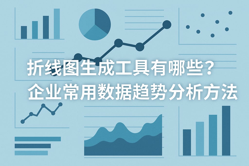 折线图生成工具有哪些？企业常用数据趋势分析方法