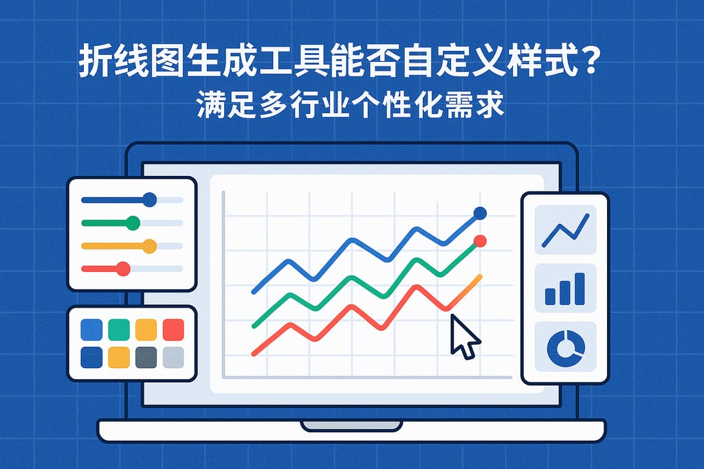 折线图生成工具能否自定义样式？满足多行业个性化需求