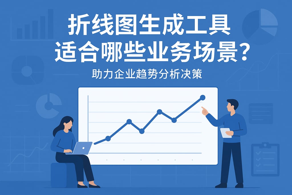 折线图生成工具适合哪些业务场景？助力企业趋势分析决策