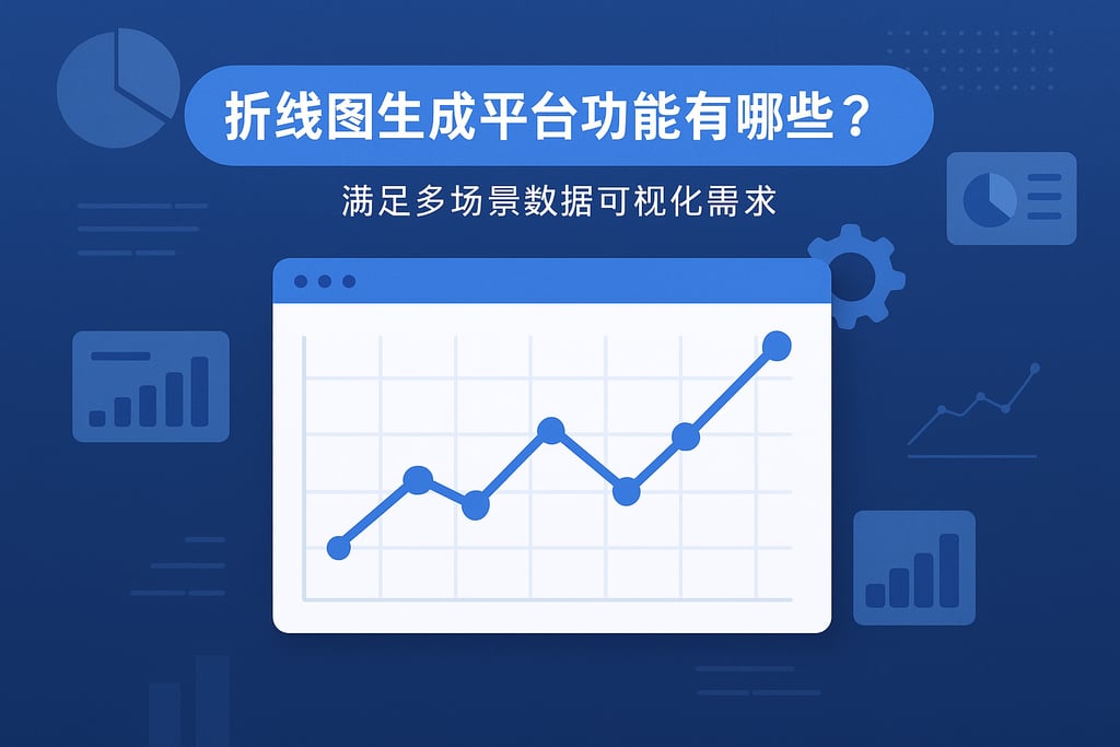 折线图生成平台功能有哪些？满足多场景数据可视化需求