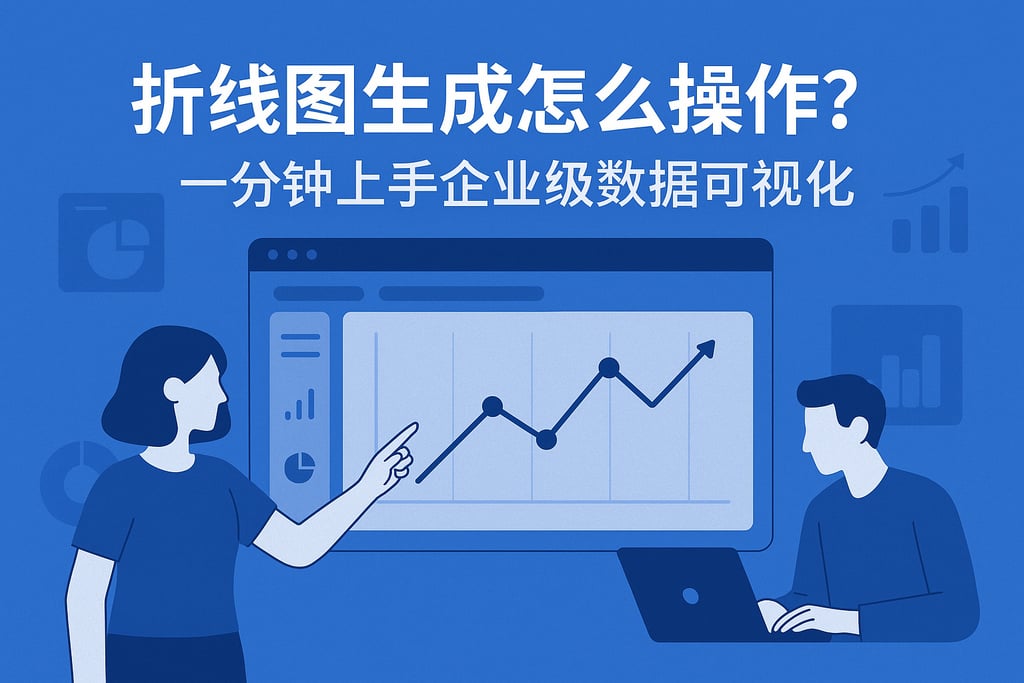 折线图生成怎么操作？一分钟上手企业级数据可视化