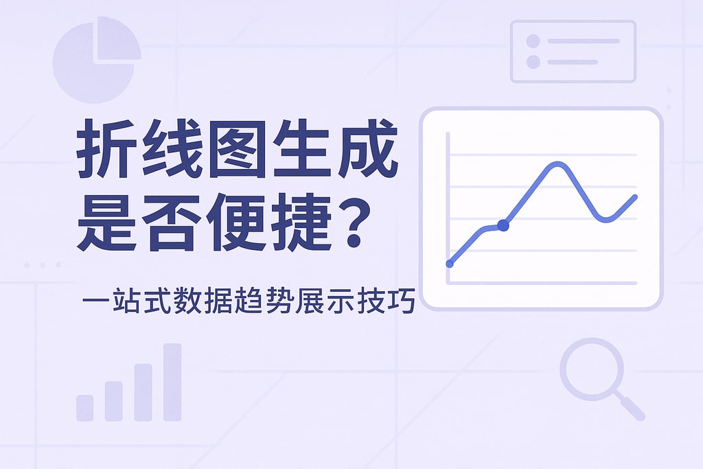 折线图生成是否便捷？一站式数据趋势展示技巧