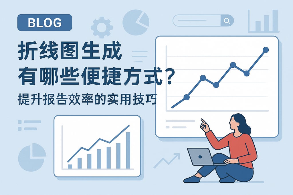 折线图生成有哪些便捷方式？提升报告效率的实用技巧