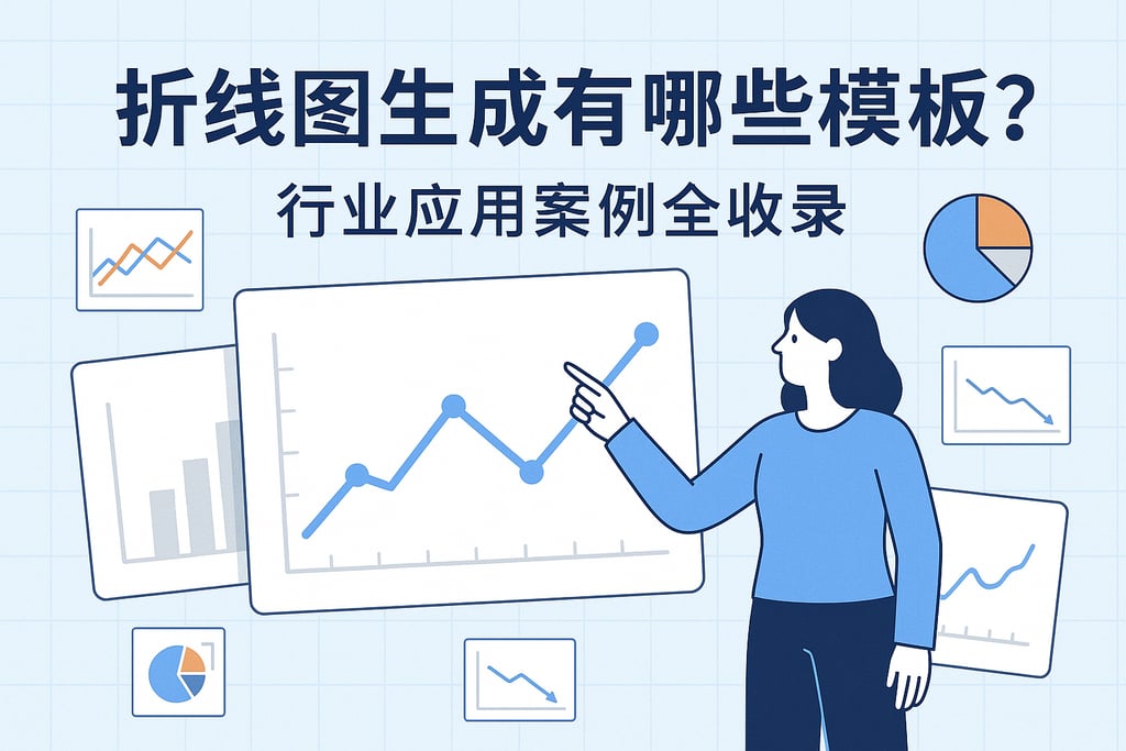 折线图生成有哪些模板？行业应用案例全收录