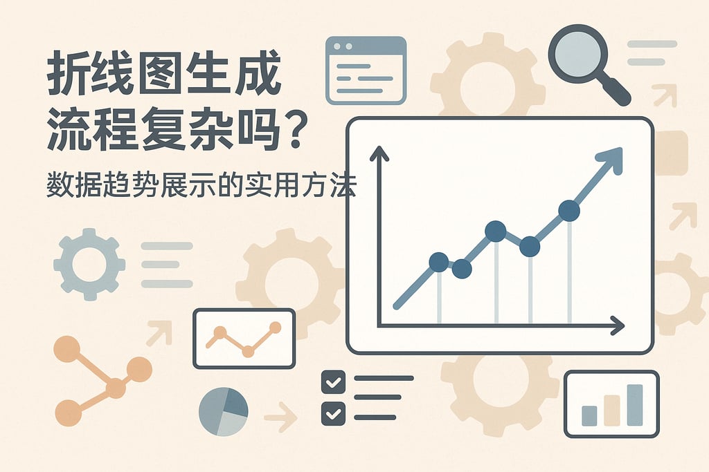 折线图生成流程复杂吗？数据趋势展示的实用方法