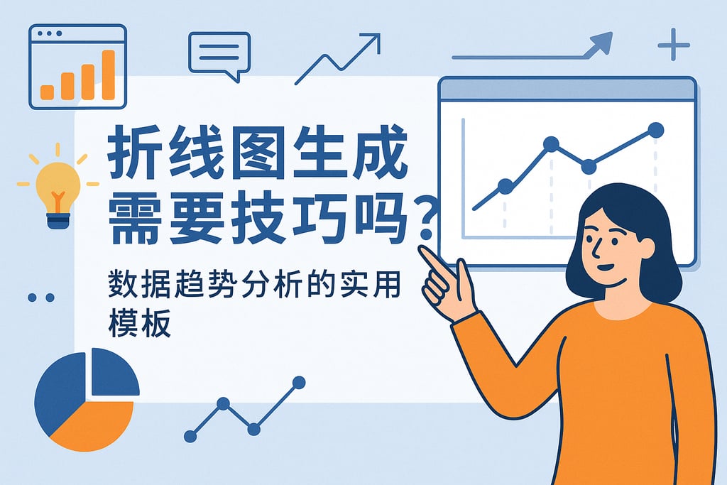 折线图生成需要技巧吗？数据趋势分析的实用模板