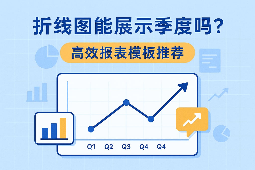 折线图能展示季度数据吗？高效报表模板推荐