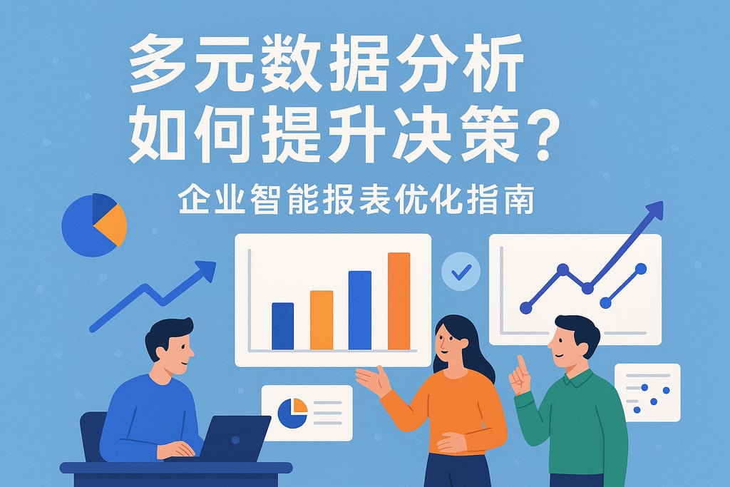 多元数据分析如何提升决策？企业智能报表优化指南 - FineBI数据分析知识库