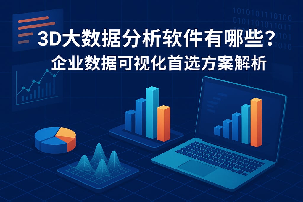 3D大数据分析软件有哪些？企业数据可视化首选方案解析