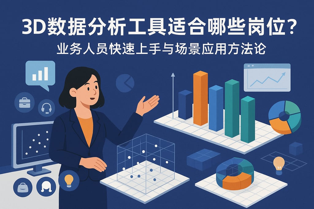 3D数据分析工具适合哪些岗位？业务人员快速上手与场景应用方法论