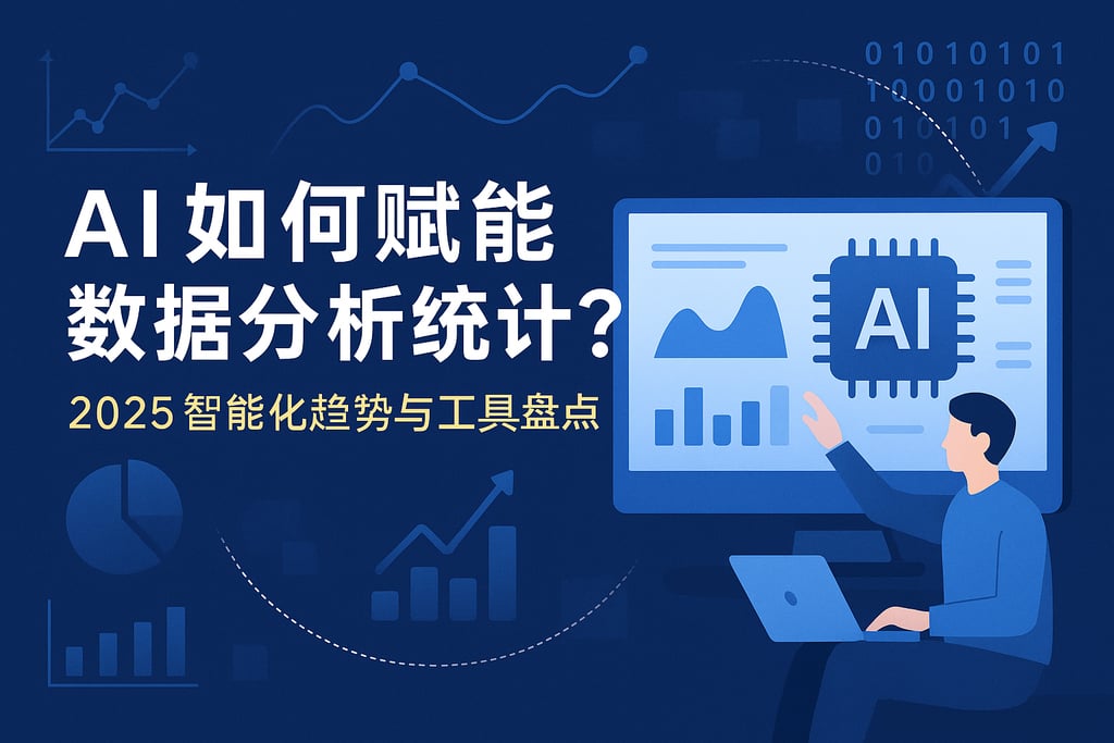 AI如何赋能数据分析统计？2025智能化趋势与工具盘点