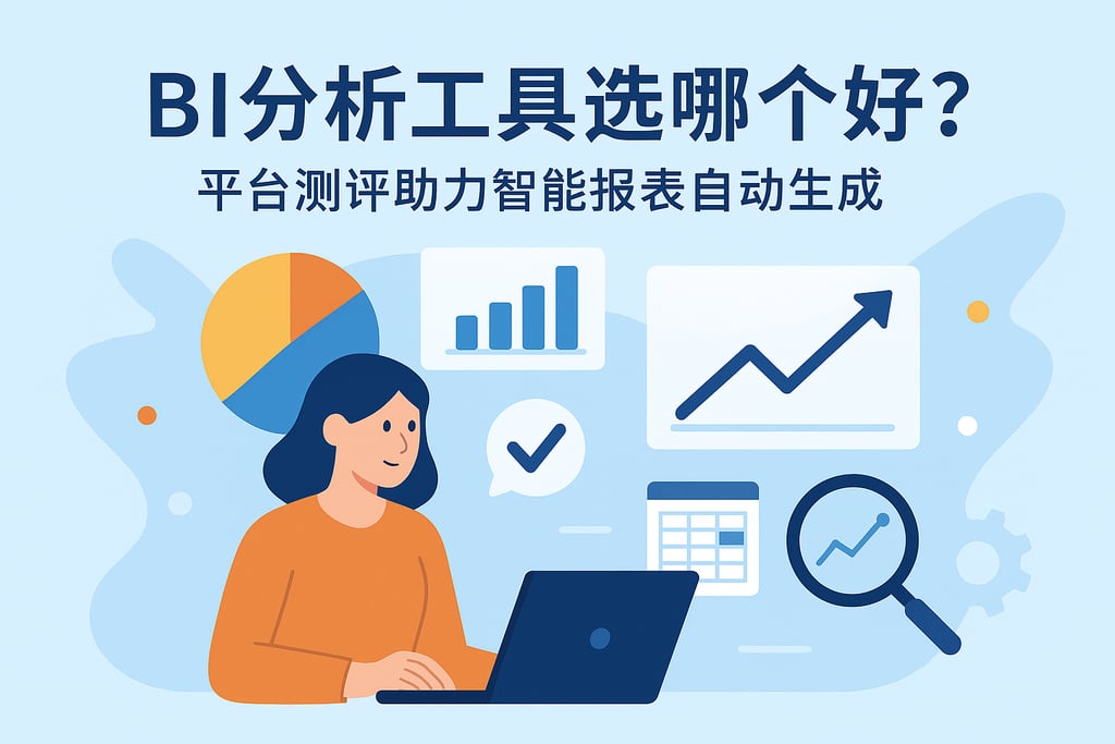 BI分析工具选哪个好？平台测评助力智能报表自动生成