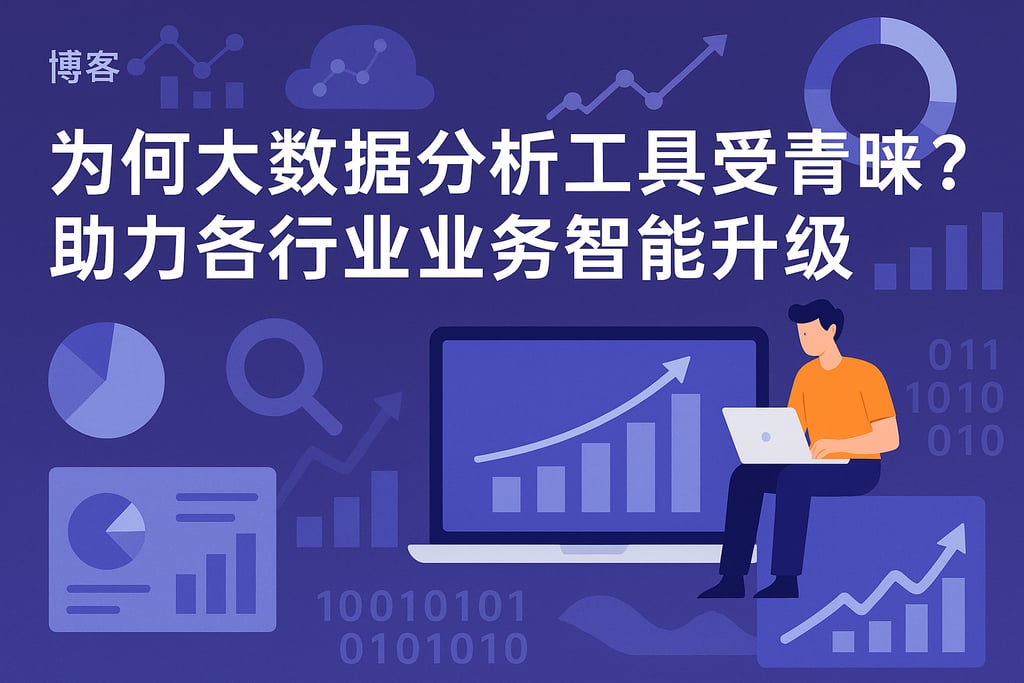 为何大数据分析工具受青睐？助力各行业业务智能升级