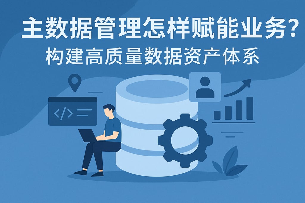 主数据管理怎样赋能业务？构建高质量数据资产体系