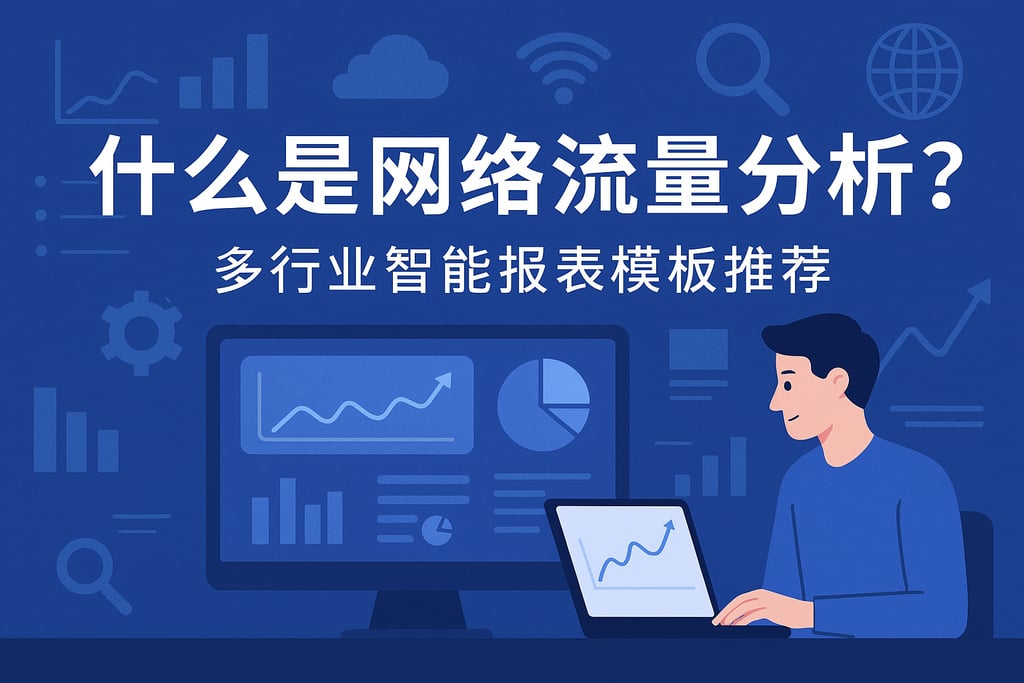 什么是网络流量分析？多行业智能报表模板推荐