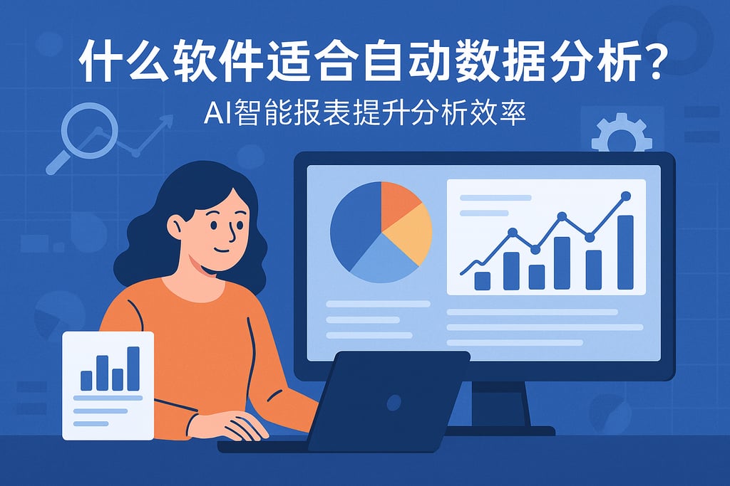 什么软件适合自动数据分析？AI智能报表提升分析效率