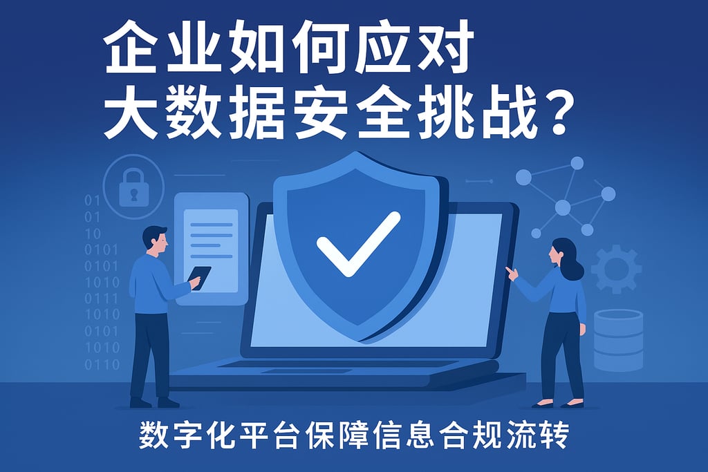 企业如何应对大数据安全挑战？数字化平台保障信息合规流转