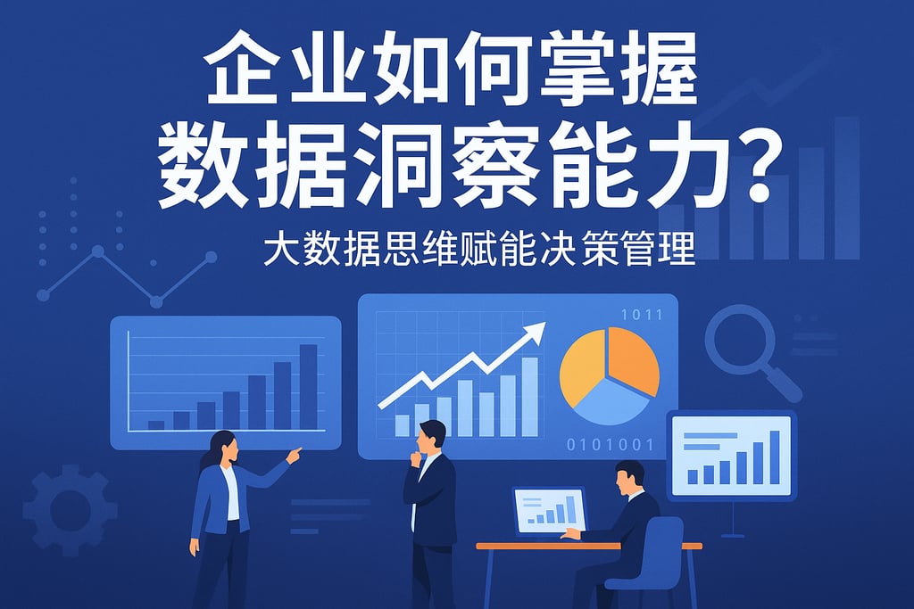 企业如何掌握数据洞察能力？大数据思维赋能决策管理