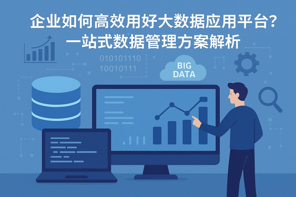 企业如何高效用大数据应用平台？一站式数据管理方案解析