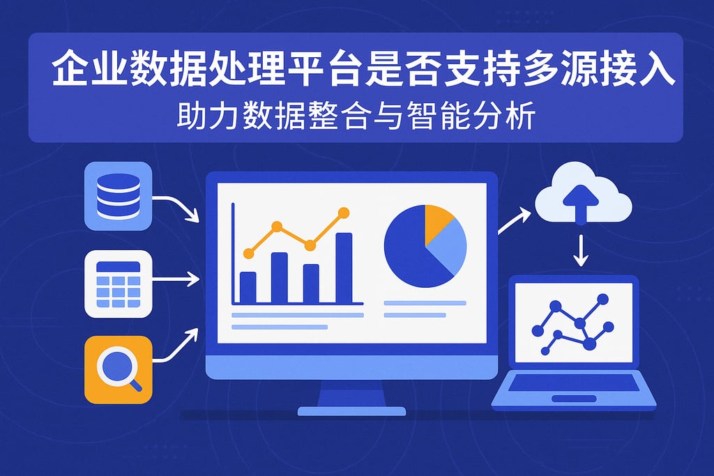 企业数据处理平台是否支持多源接入？助力数据整合与智能分析