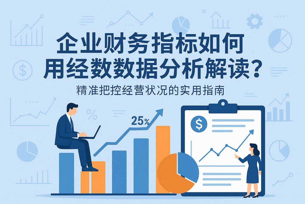企业财务指标如何用经营数据分析解读？精准把控经营状况的实用指南