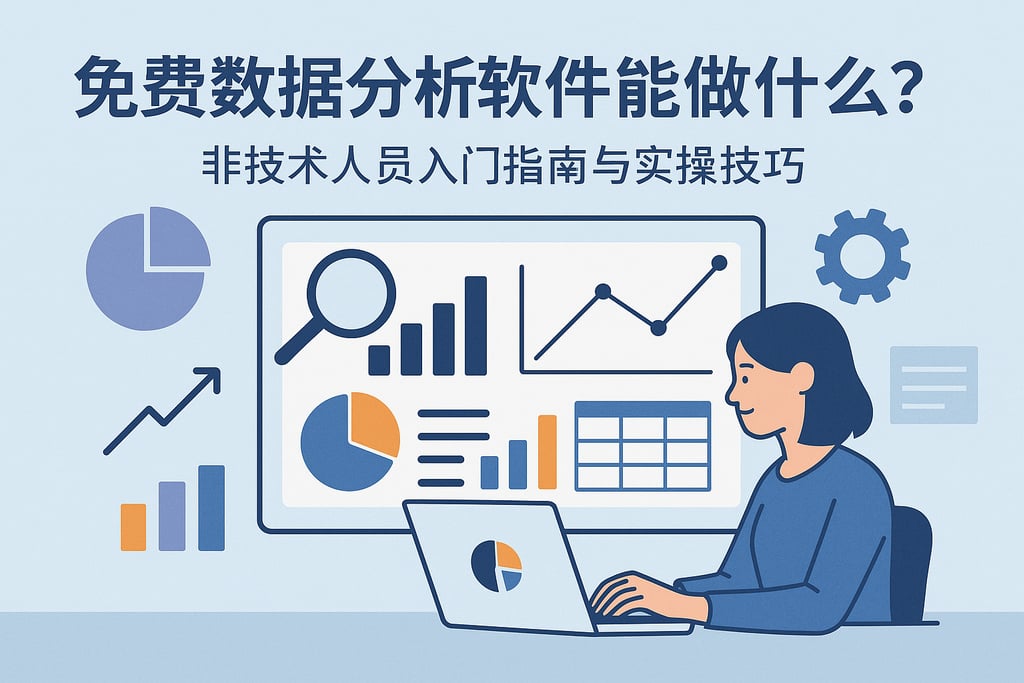 免费数据分析软件能做什么？非技术人员入门指南与实操技巧