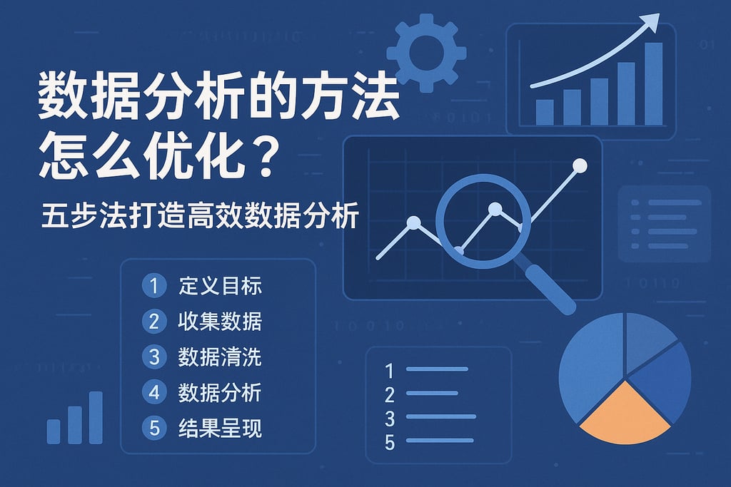 分析数据的方法怎么优化？五步法打造高效数据分析流程