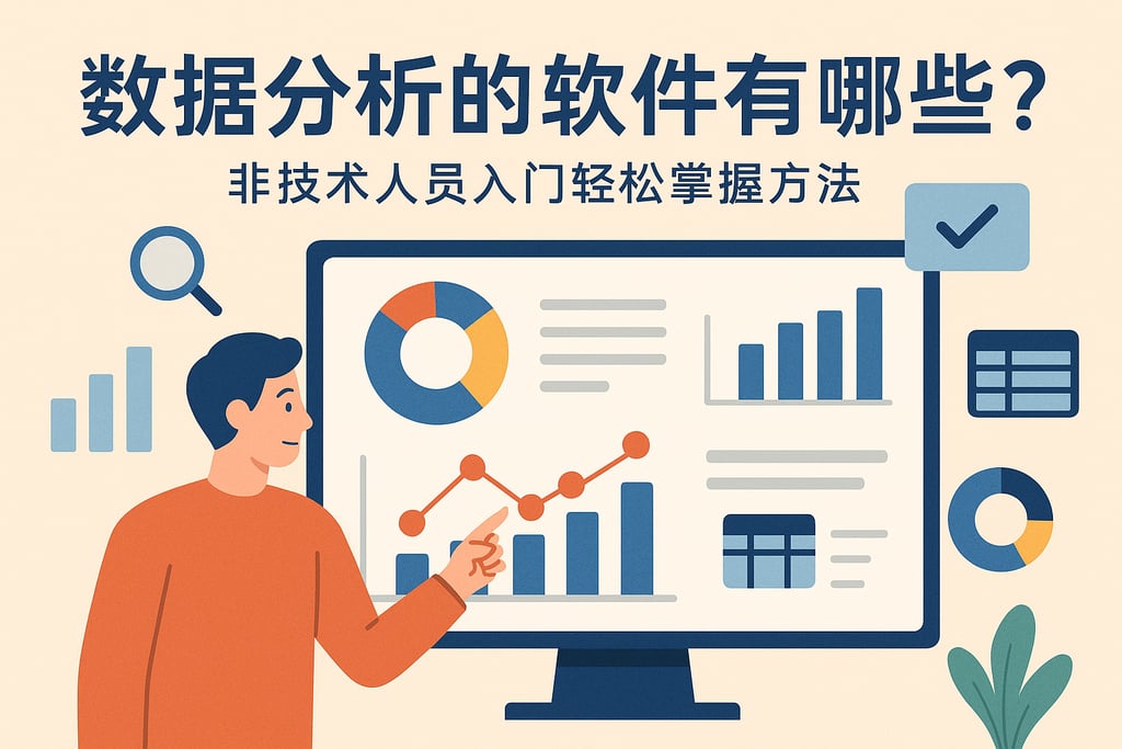 分析数据的软件有哪些？非技术人员入门轻松掌握方法