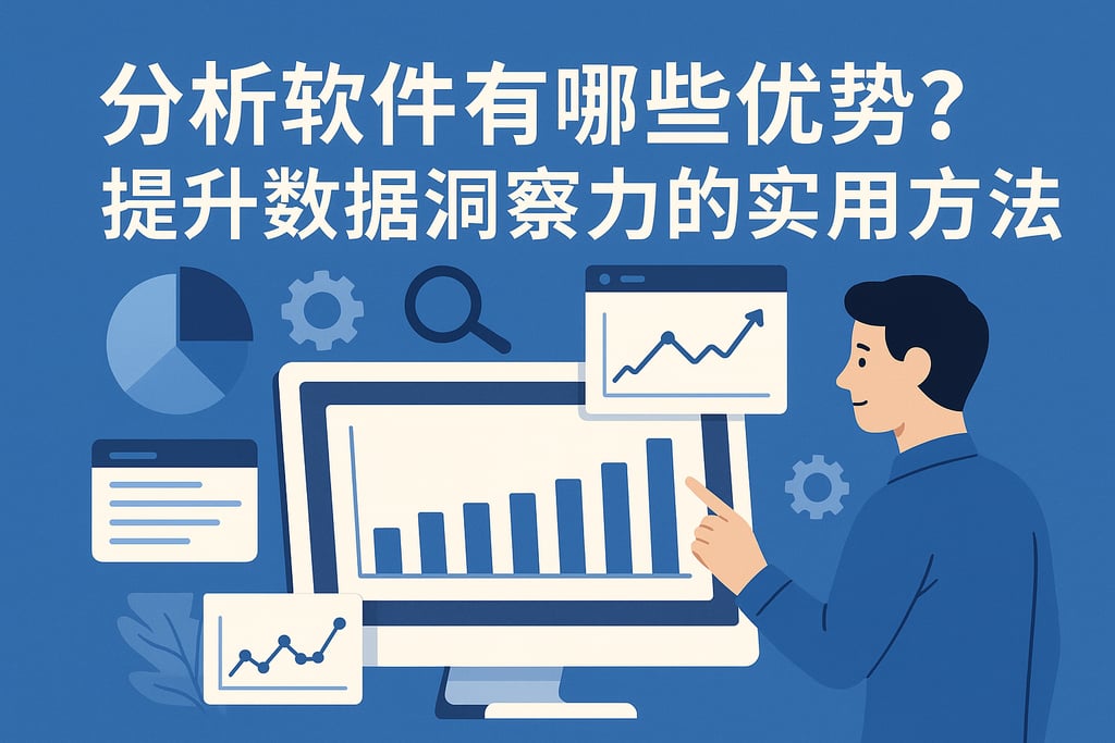 分析软件有哪些优势？提升数据洞察力的实用方法