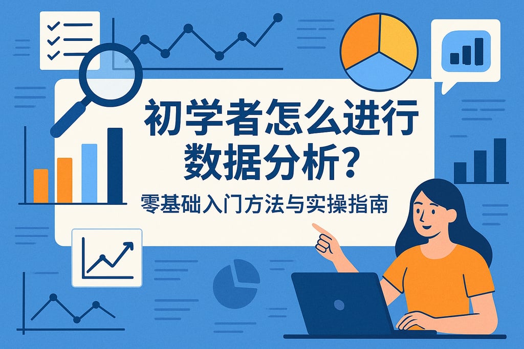 初学者怎么进行数据分析？零基础入门方法与实操指南