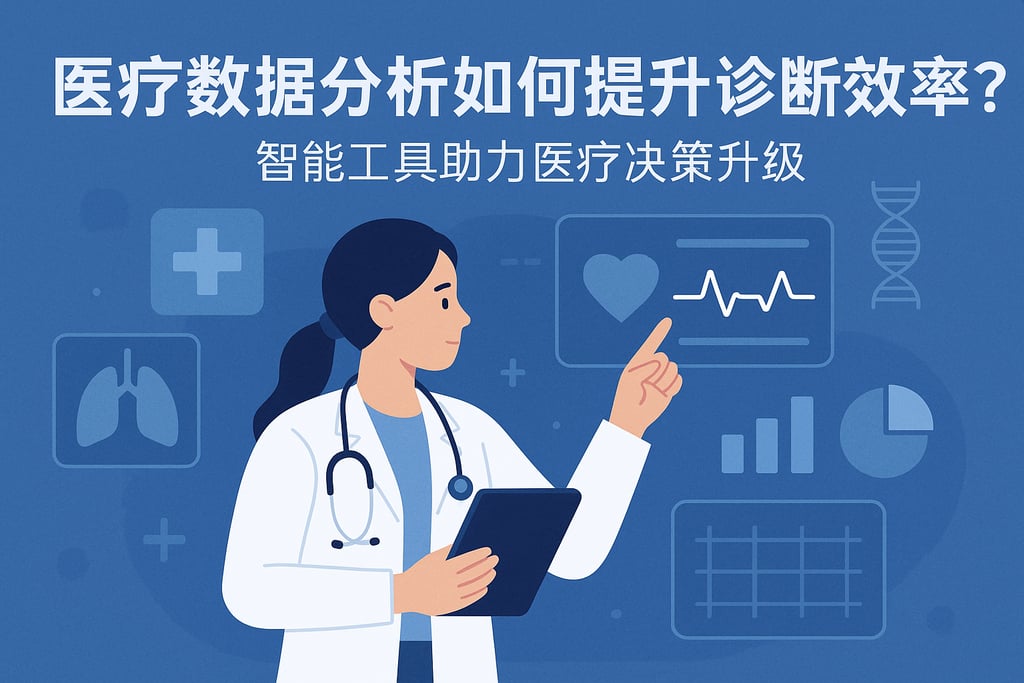 医疗数据分析如何提升诊断效率？智能工具助力医疗决策升级