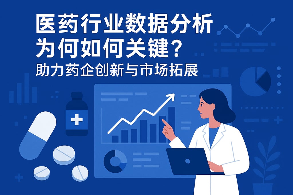 医药行业数据分析为何如此关键？助力药企创新与市场拓展