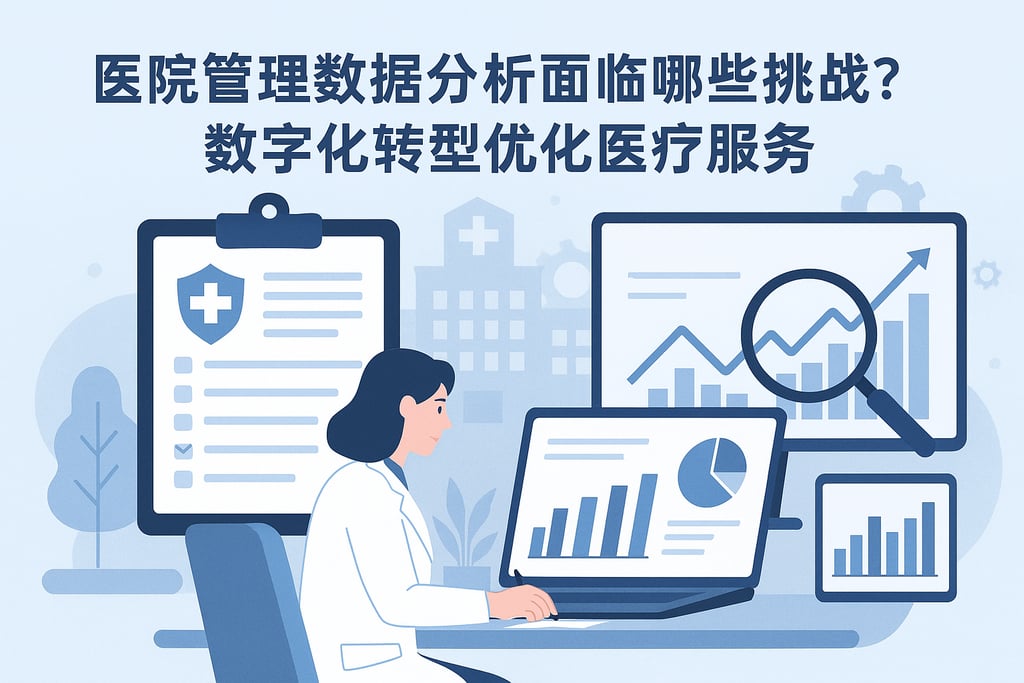 医院管理数据分析面临哪些挑战？数字化转型优化医疗服务