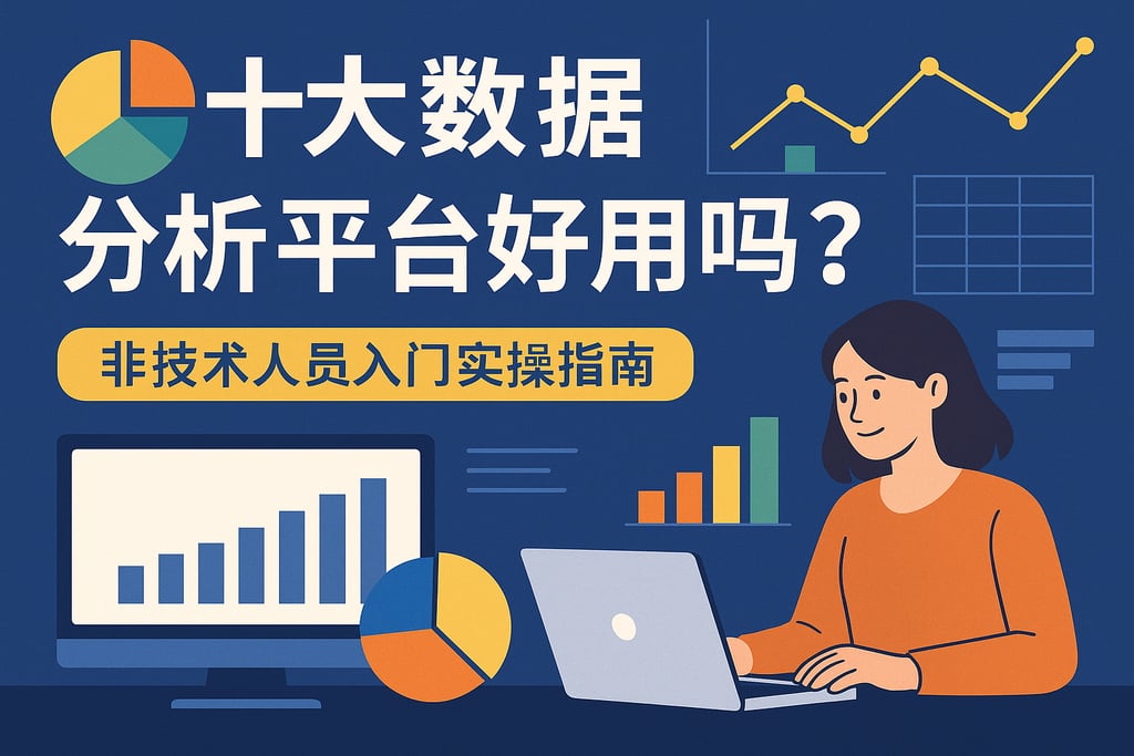 十大数据分析平台好用吗？非技术人员入门实操指南