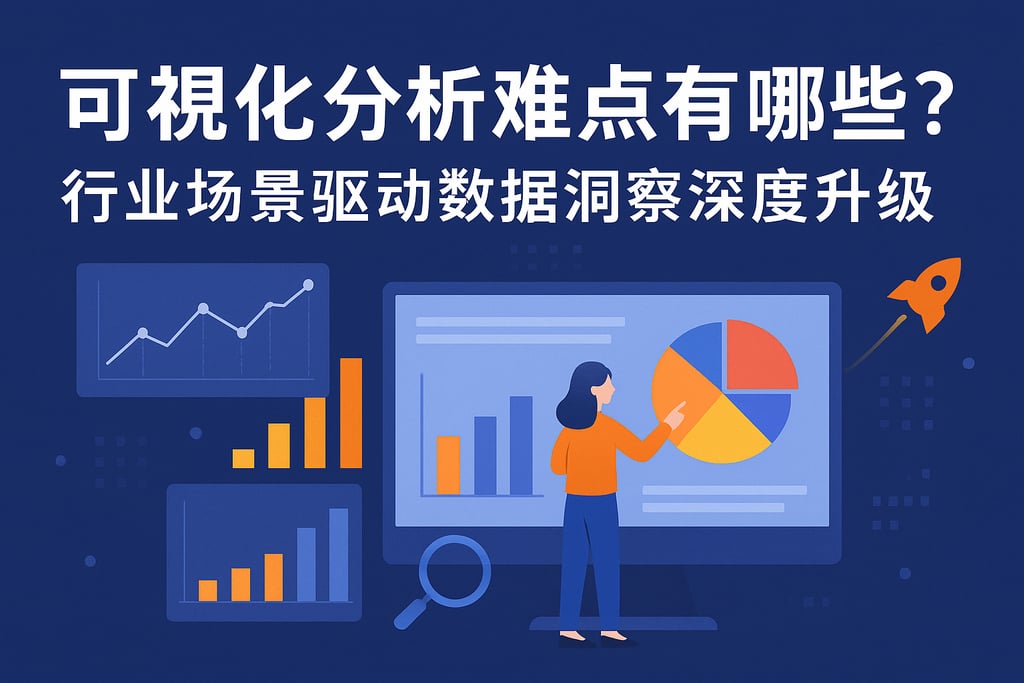 可视化分析难点有哪些？行业场景驱动数据洞察深度升级