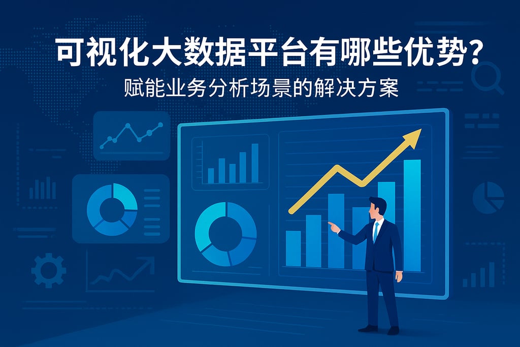 可视化大数据平台有哪些优势？赋能业务分析场景的解决方案