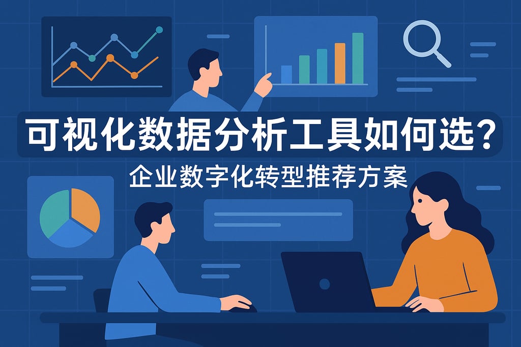 可视化数据分析工具如何选？企业数字化转型推荐方案