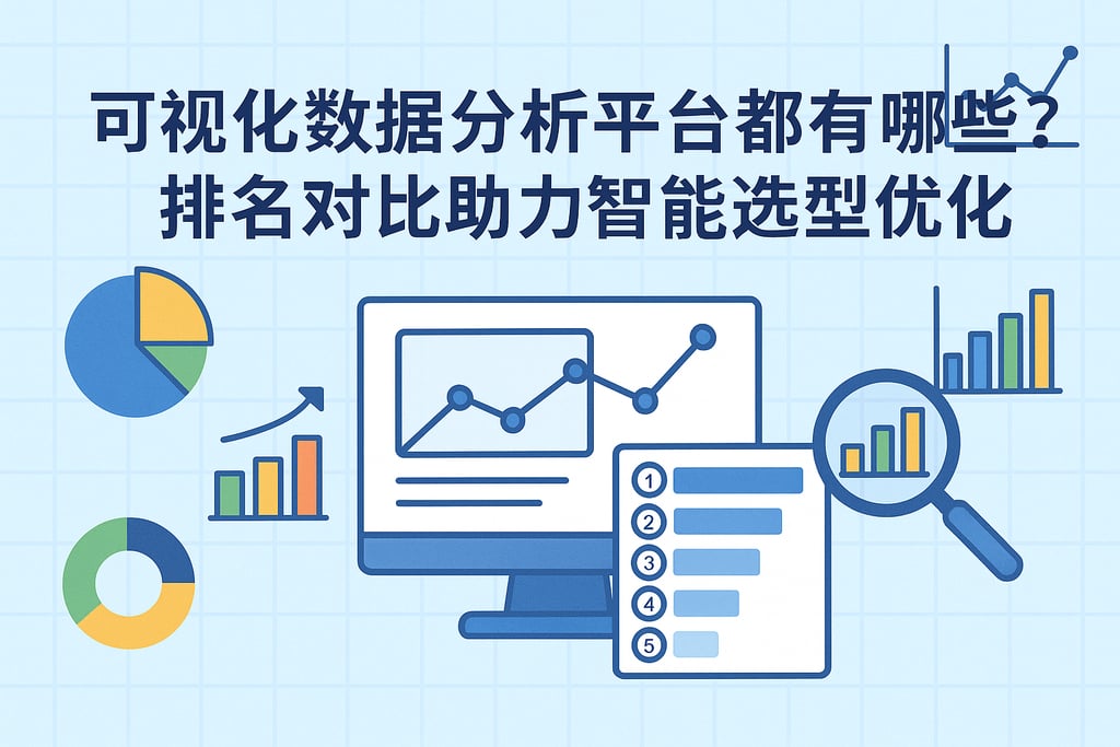 可视化数据分析平台都有哪些？排名对比助力智能选型优化