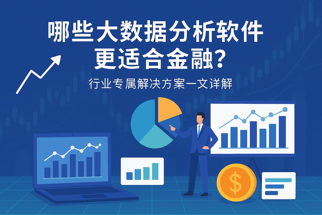 哪些大数据分析软件更适合金融？行业专属解决方案一文详解