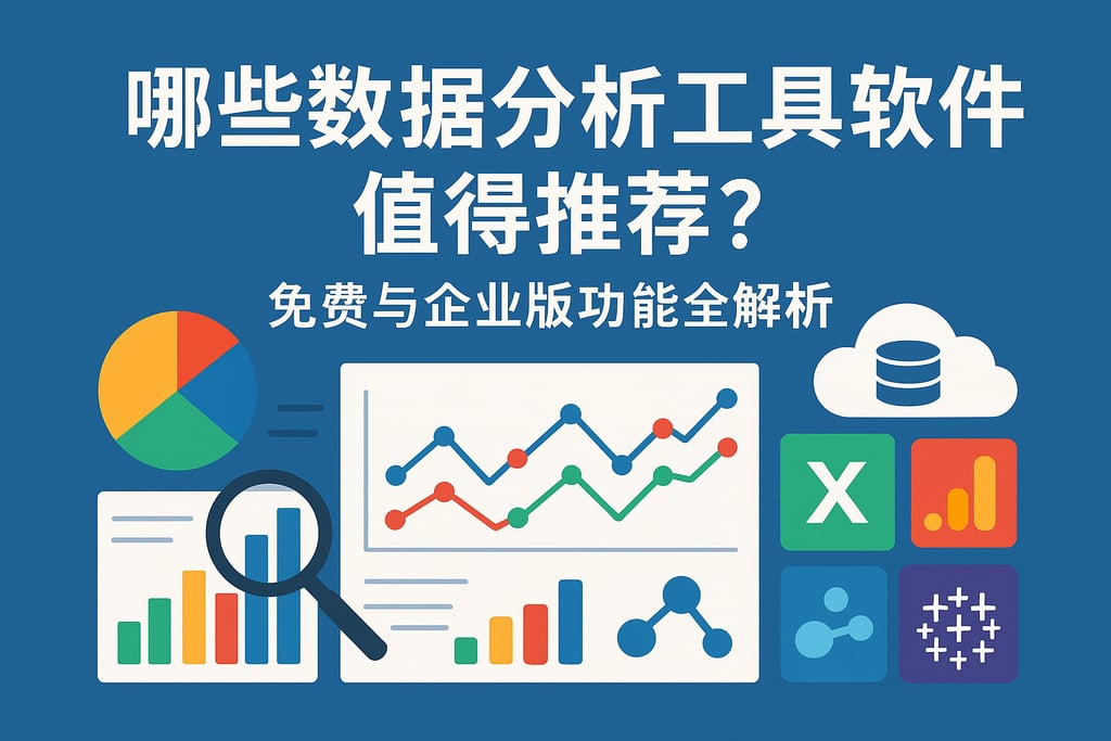 哪些数据分析工具软件值得推荐？免费与企业版功能全解析