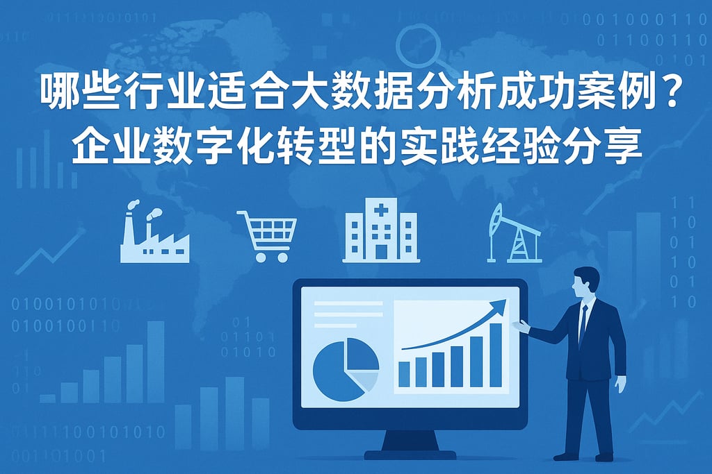 哪些行业适合大数据分析成功案例？企业数字化转型的实践经验分享