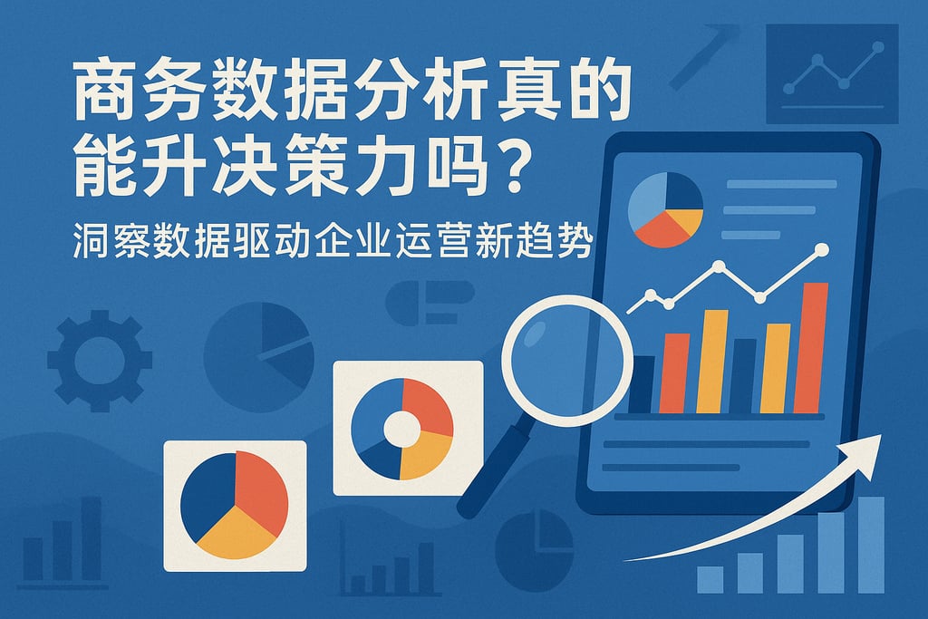 商务数据分析真的能提升决策力吗？洞察数据驱动企业运营新趋势