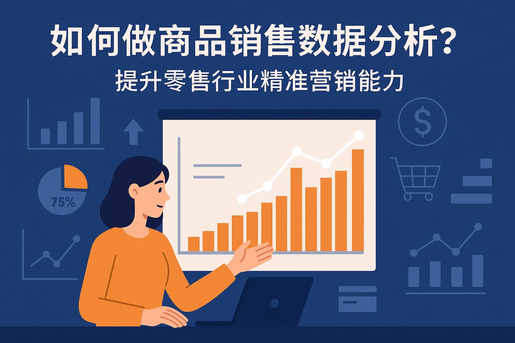 商品销售数据分析怎么做？提升零售行业精准营销能力