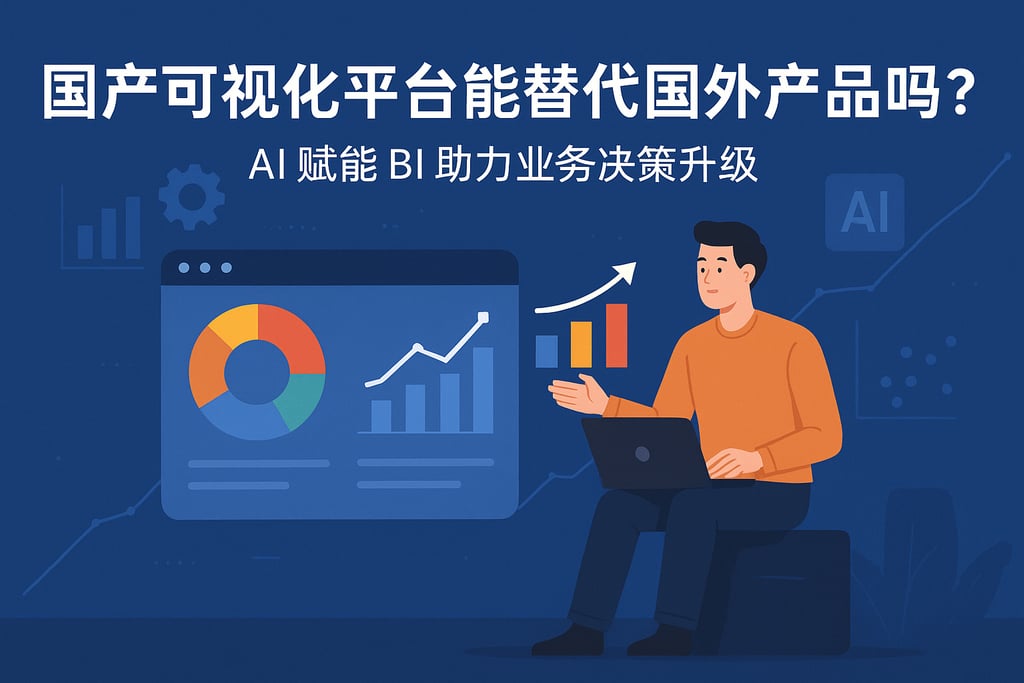 国产可视化平台能替代国外产品吗？AI赋能BI助力业务决策升级