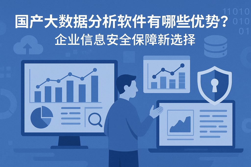 国产大数据分析软件有哪些优势？企业信息安全保障新选择